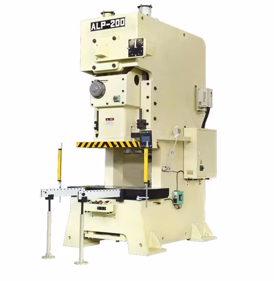 Gas Meter Casing Production Line Pneumatic Power Press Metal Parts Making Punching Machine Alp 200 Ton